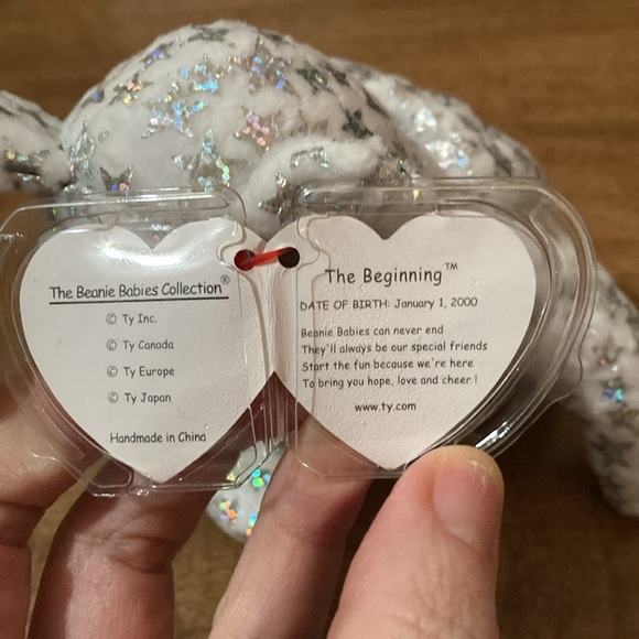 The Beginning Bear TY 2000 NWT - Picture 7 of 9